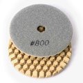 Specialty Diamond 4 Inch 800 Grit Dry DHEX Concrete Countertop Wet Dry Polishing Pad 6mm BRTD4800